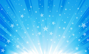 Exploding Star Burst Background